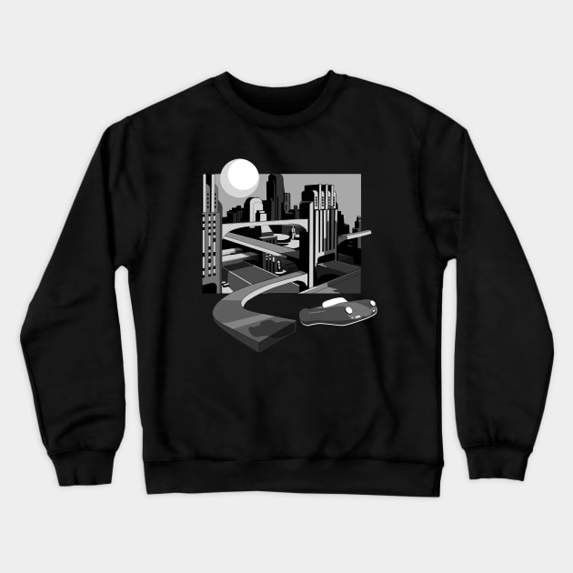 It's The Future!! Crewneck Sweatshirt by thatonewolf